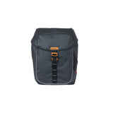 Basil Miles Tarpaulin MIK - Dubbele fietstas, zwart, waterdicht, 34 liter