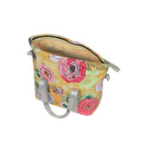 Basil Bloom Field Mik Fietshandbag - Geel, Compact and Durable - 8-11L