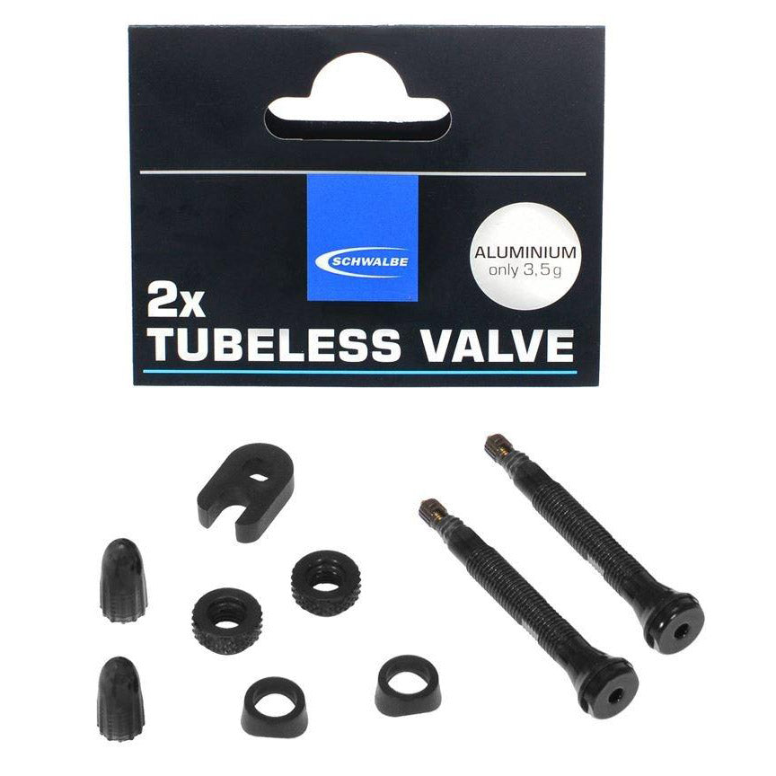 Válvula sin tubra sin tubra schwalbe 40 mm (2 piezas)