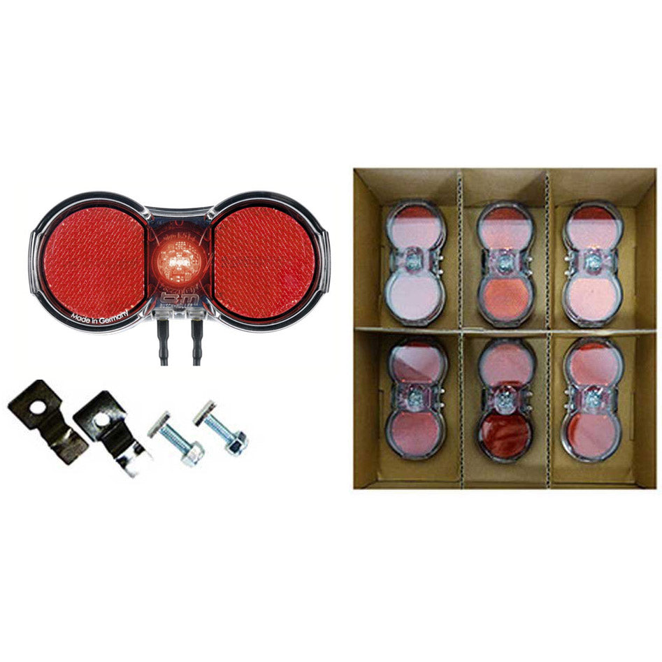 Busch Muller Toplight Flat Plus Taillight LED 6 pieces Red