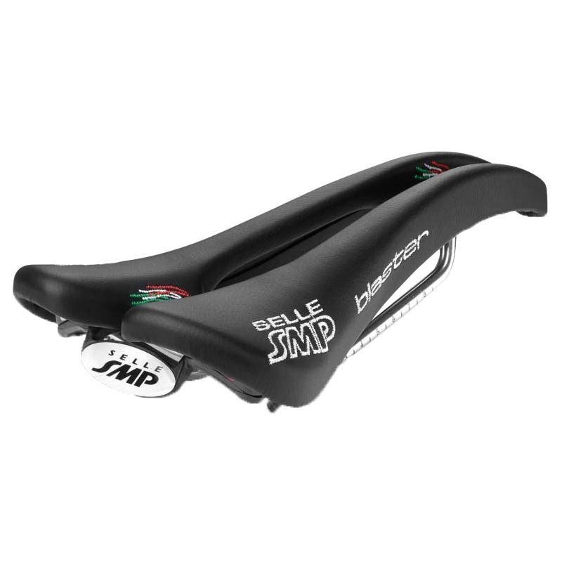 Selle SMP SMP Saddle Pro Blaster sort med rustfrit stålbane