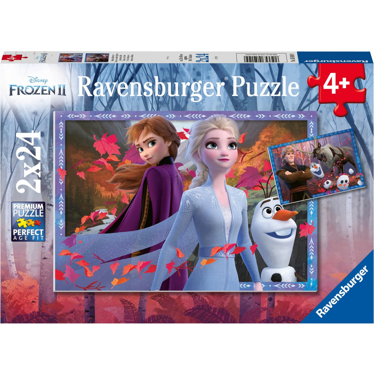 Ravensburger Frozen 2 two puzzles