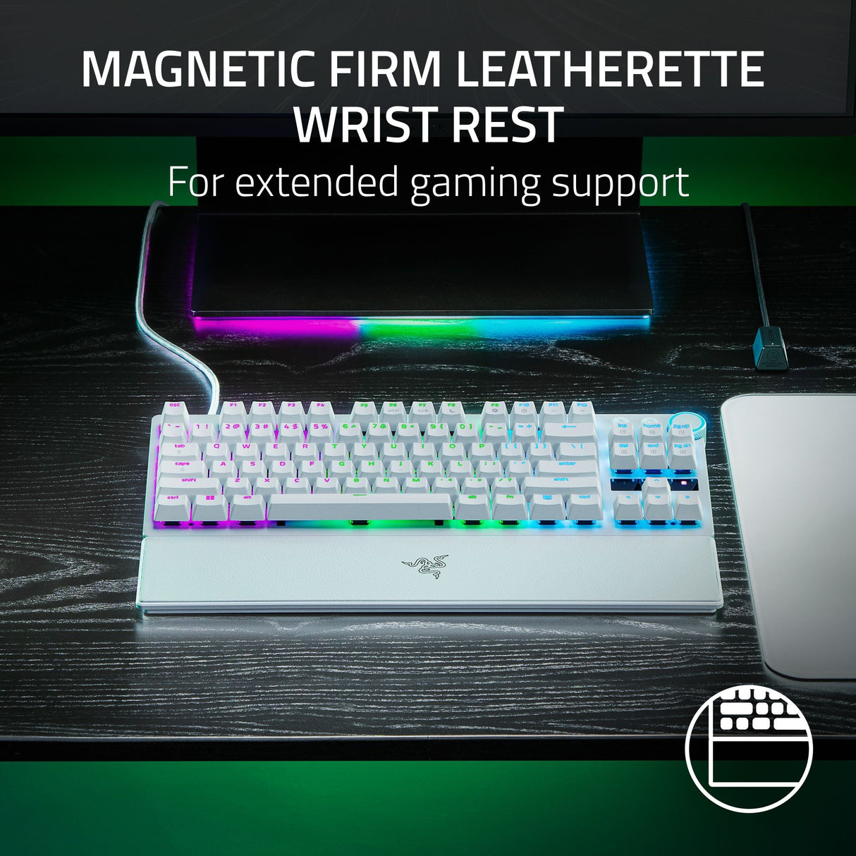 Razer Huntsman V3 TKL White