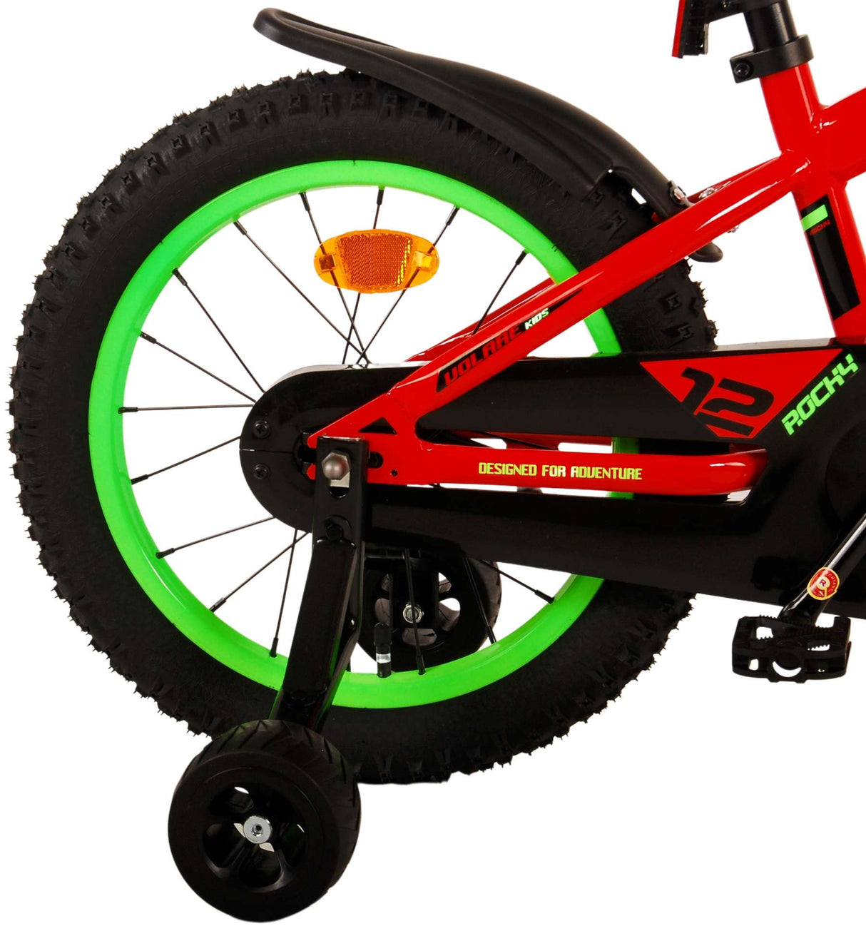 Bicycle per bambini rocciosi di Vlatare - Ragazzi - 16 pollici - ROSSO
