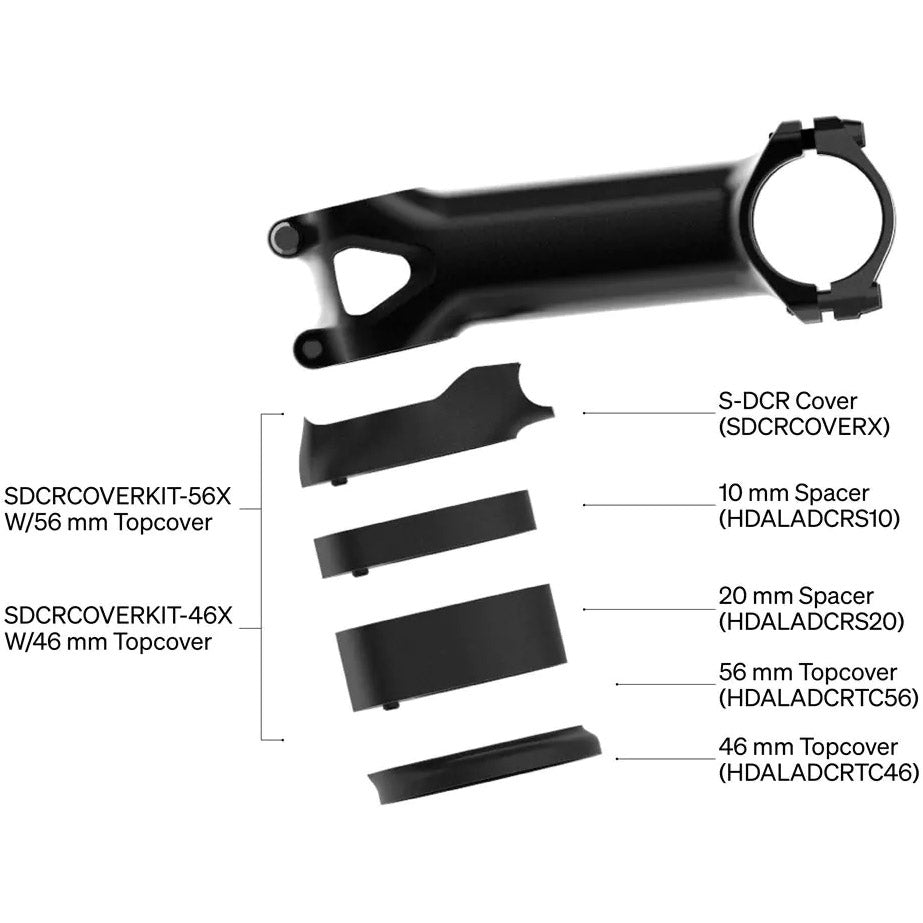 Dedacciai deda ball head s-dcr 46mm for null2 og null1