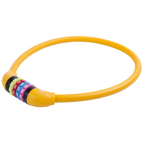 Numer M-Wave Blokada kabla silikonowa Oranje 65CM12mm