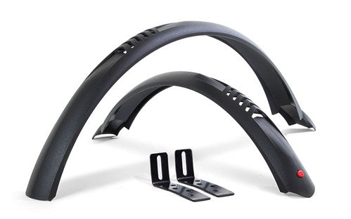 Hebie taipan mtb fender sæt 24 tommer 55 mm sort