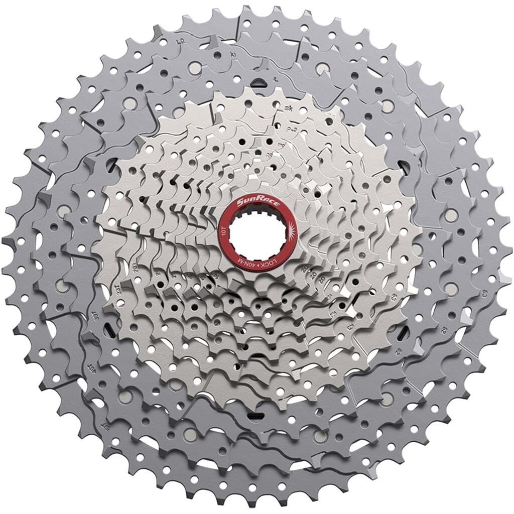 Sunrace Cassette CSMZ933 12V 10-51T Micropline Silver