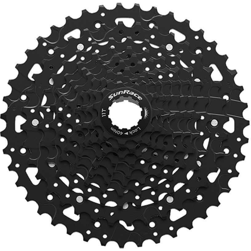 Sunrace Cassette CSUS700 TA3 10V 11-43T Sort