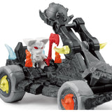 Schleich Eldrador katapult mit Mini -Kreatur
