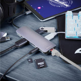Sharkoon USB 3.0 Typ C Combo -Adapter