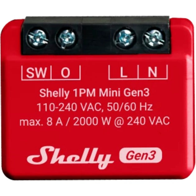 Shelly Plus 1pm Mini Gen3