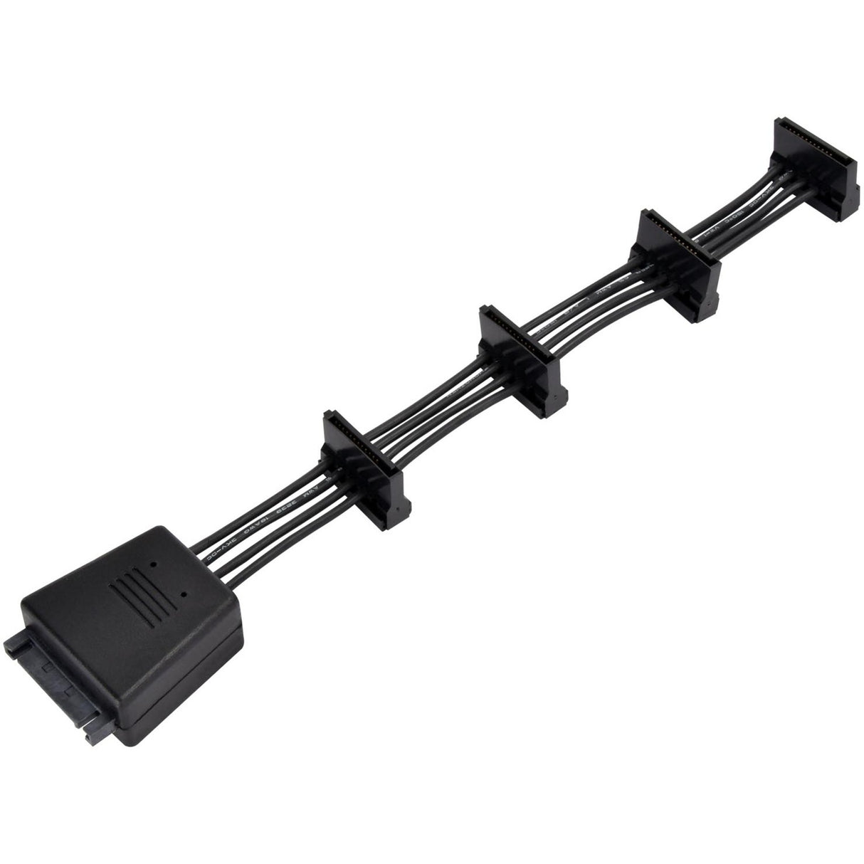 Silverstone SST-CP06-E4, 1X 15-PIN SATA> 4x 15-pin Sata