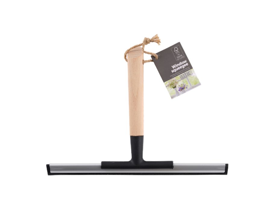 Smart wooden window wiper