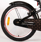 Spider -Man - Barncykel - pojkar - 20 tum - matt svart - 2 handbromsar