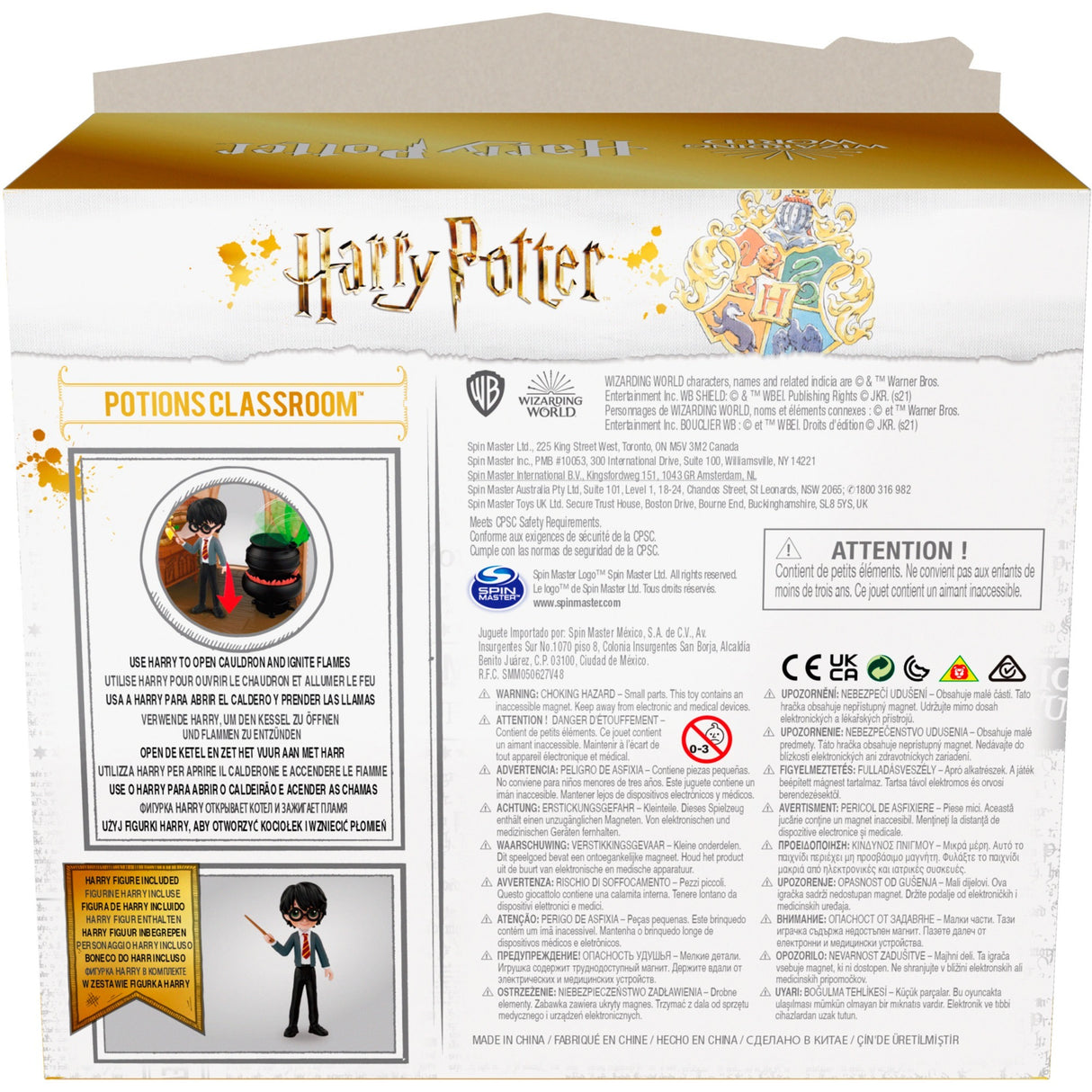 Spin Master Wizard World: Harry Potter Magical Minis POTI