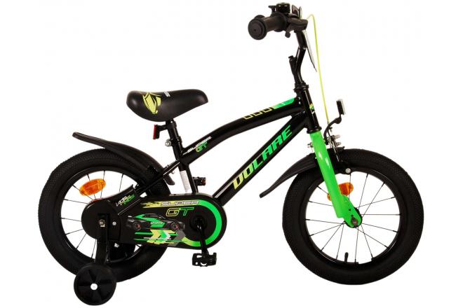 Bike per bambini di Vlatare Super GT - Boys - 14 pollici - Green