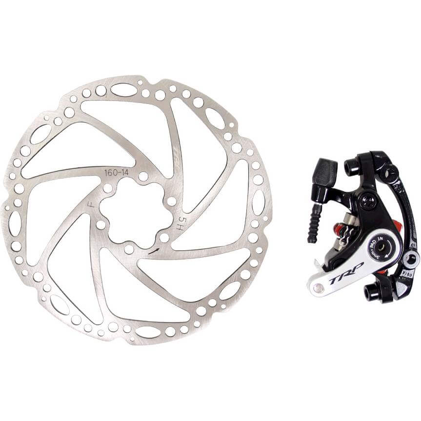 Set rampa del disco meccanico SPYRE per argento nero