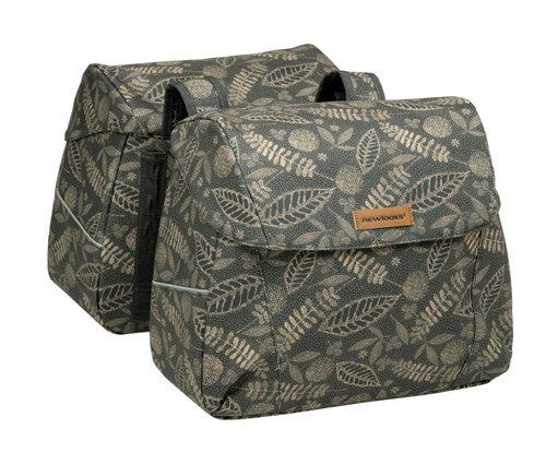 New Looxs Joli Double Bicycle Bag - Forest Anthracite - 37L