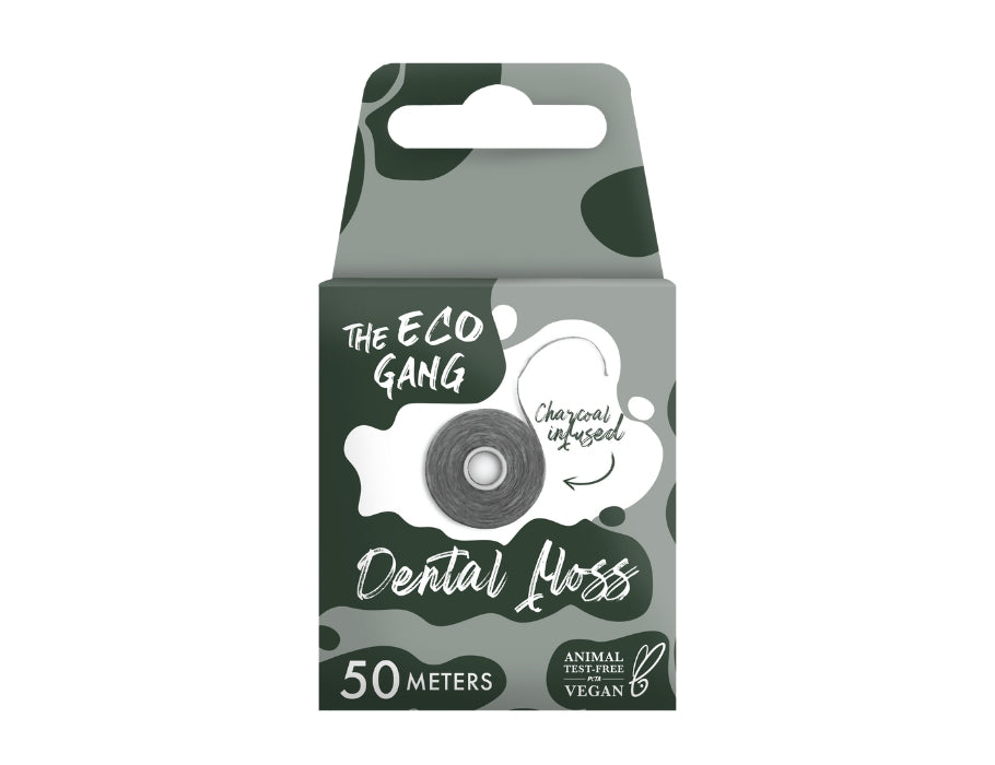 L'éco gang Flosdraad 50 m de charbon de bois