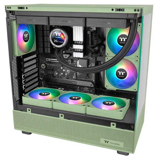 Thermalttake CT140 ex ëmgedréint sync sync PC killt Fan Matcha