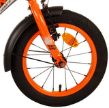 Volare Thombike Dziecięcy chłopcy z 2 -calowym czarnym pomarańczowym hamulcem ręcznym