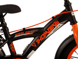 Volare Thombike Dziecięcy chłopcy z 2 -calowym czarnym pomarańczowym hamulcem ręcznym
