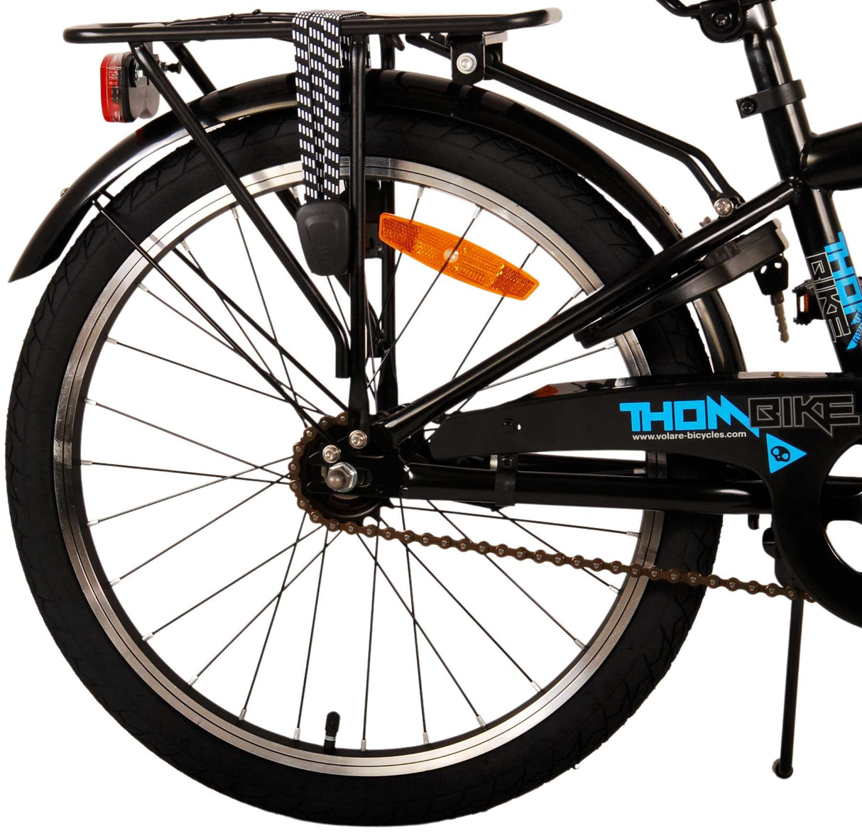 Volare Thombike barnesykkel - gutter - 20 tommer - svart blå