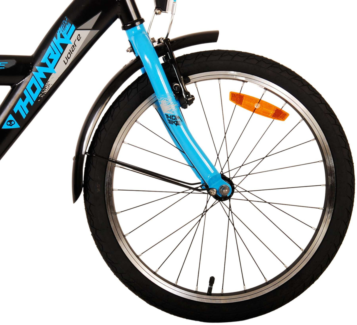 Volare Thombike barnesykkel - gutter - 20 tommer - svart blå