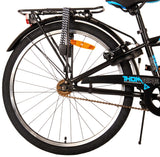 Volare thbike per bambini per bambini ragazzi blu nera da 24 pollici freni a due mani