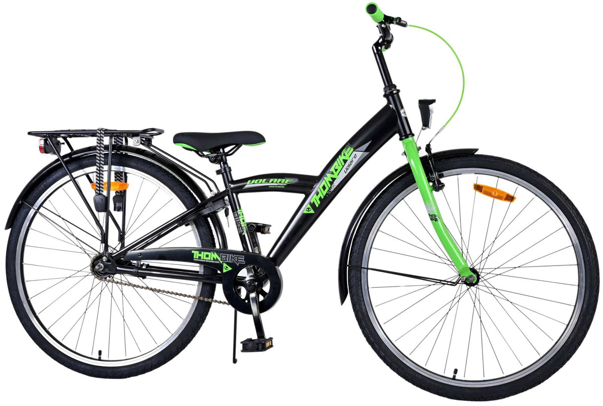 Otroško kolo Volare Thombike - Fantje - 26 palcev - črno zelena
