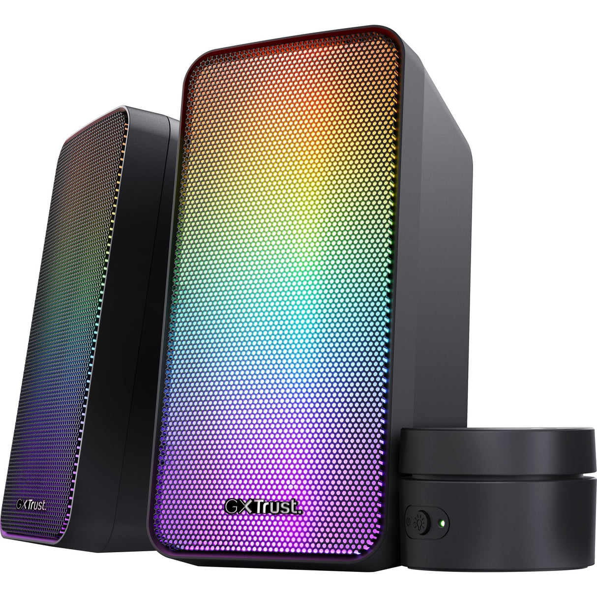 Zaupajte GXT 611 Wezz osvetljeni 2.0 RGB set zvočnikov