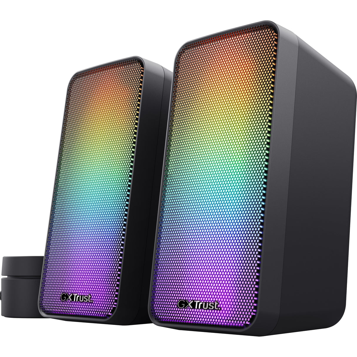 Zaupajte GXT 611 Wezz osvetljeni 2.0 RGB set zvočnikov