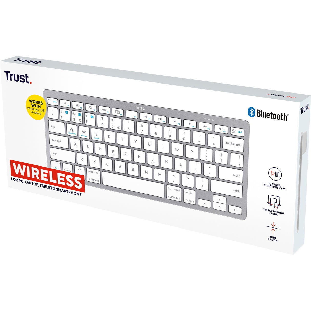 Vertrauen Wireless Bluetooth Keyboard