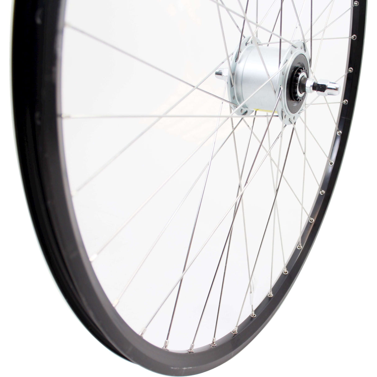 Roland Front Wheel 28 Naafdyn RB fixní zac2000 černá nerezová ocel spk