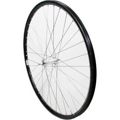 Roland front wheel 28 Fixed ZAC2000 black stainless steel SPK