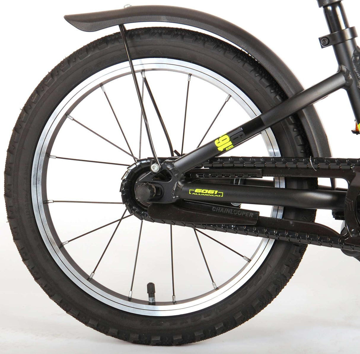 Volare Blaster Children's Bike - Drenge - 16 tommer - Black Yellow - Prime Collection