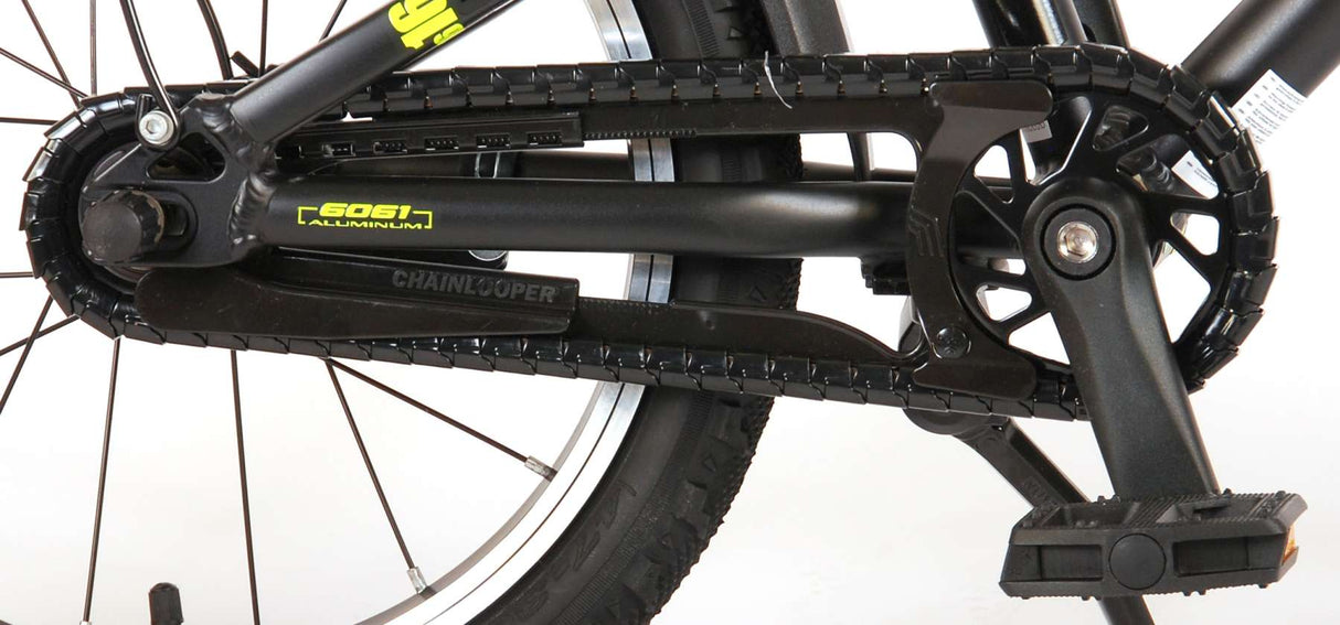 Volare Blaster Children's Bike - Drenge - 16 tommer - Black Yellow - Prime Collection