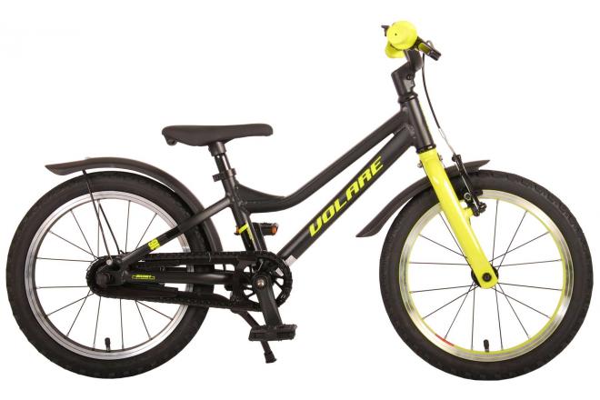 Volare Blaster Children's Bike - Drenge - 16 tommer - Black Yellow - Prime Collection