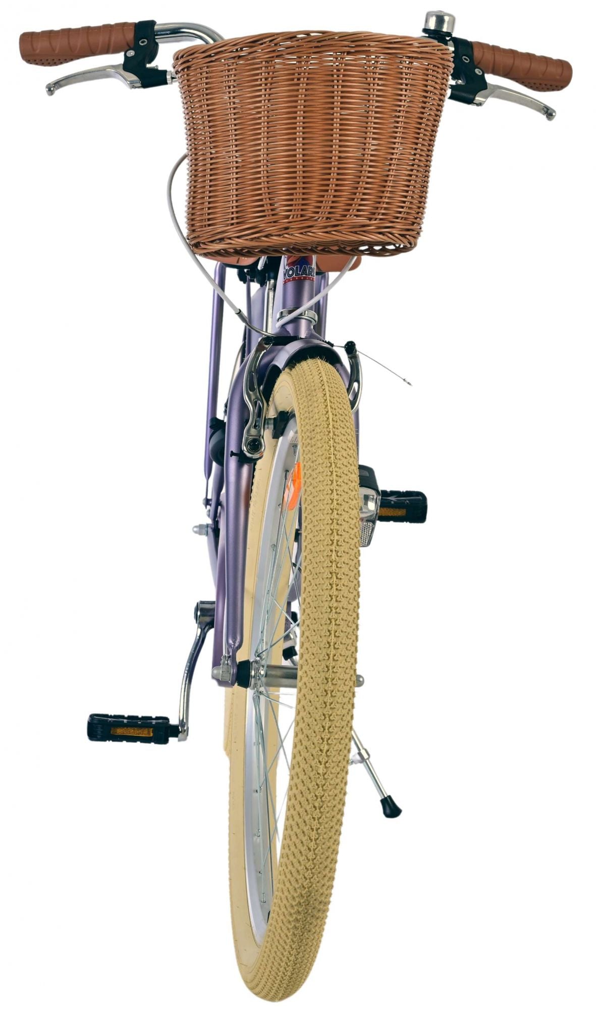 Volare Blossom Children's Bicycle - Girls - 24 pouces - Purple - deux freins à main