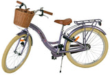 Volare Blossom Children's Bicycle - Girls - 24 pouces - Purple - deux freins à main