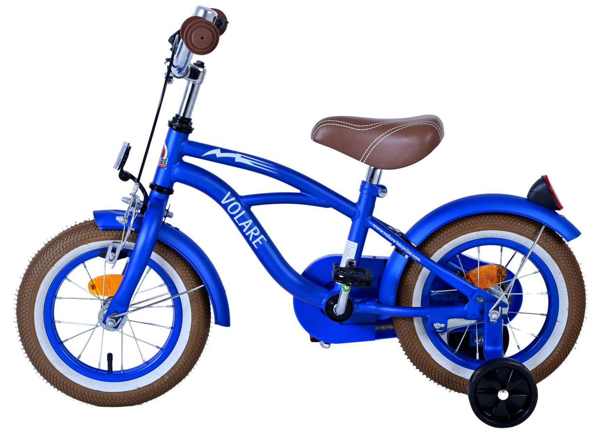 Dětské kolo s varare Blue Cruiser - chlapci - 12 palců - modrá - 95% sestaveno
