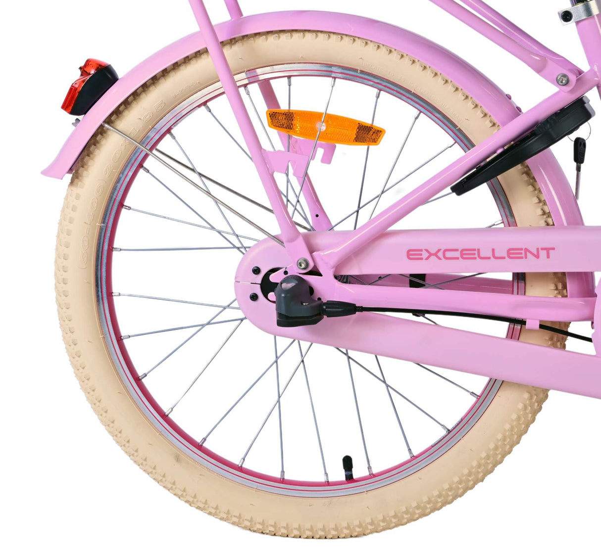 Volare Volare Børns cykelpiger 20 tommer lyserøde 3 gear