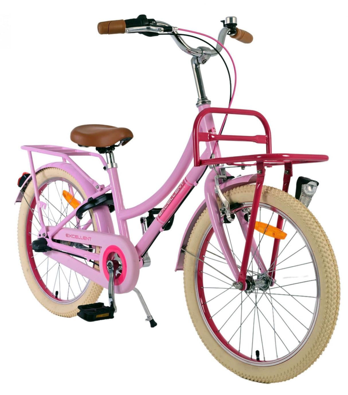 Volare Volare Børns cykelpiger 20 tommer lyserøde 3 gear