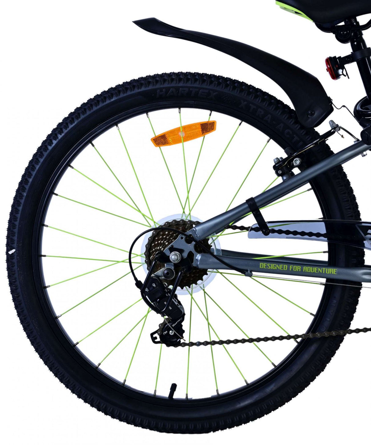 Volare Rocky Children's Bicycle - 24 pouces - bleu - 7 vitesses