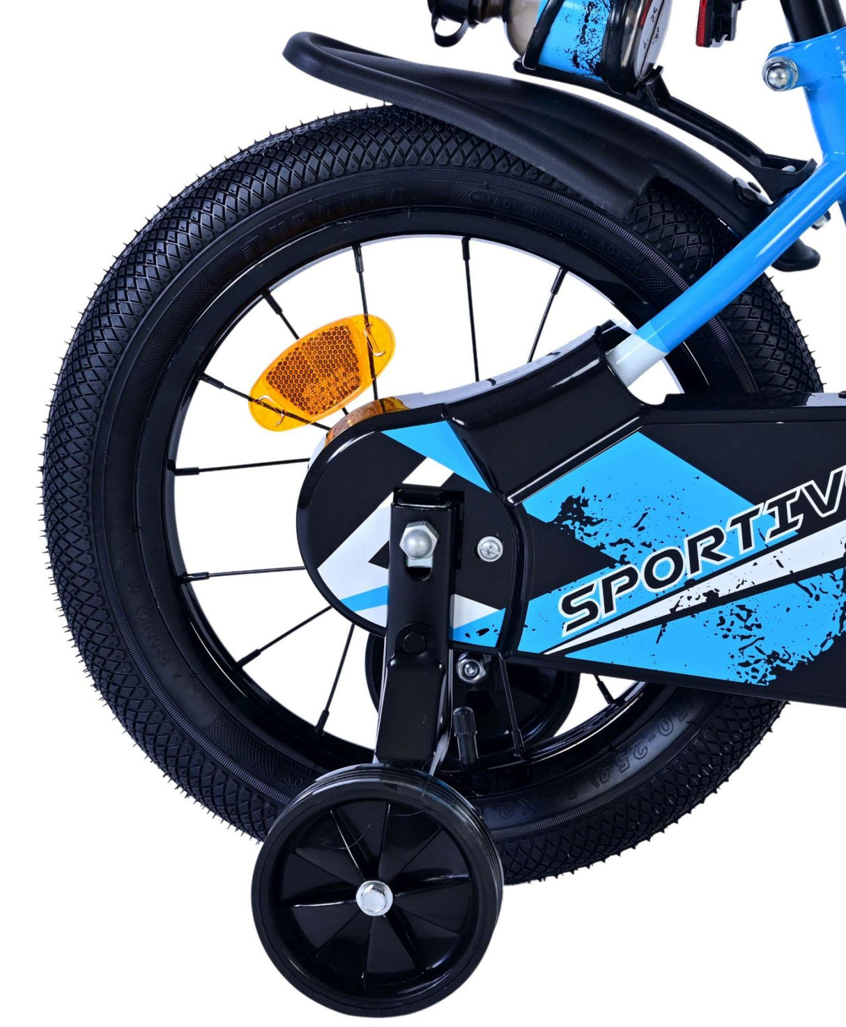 Volare Sportivo Children's Bicycle - Pojkar - 14 tum - Blue Black