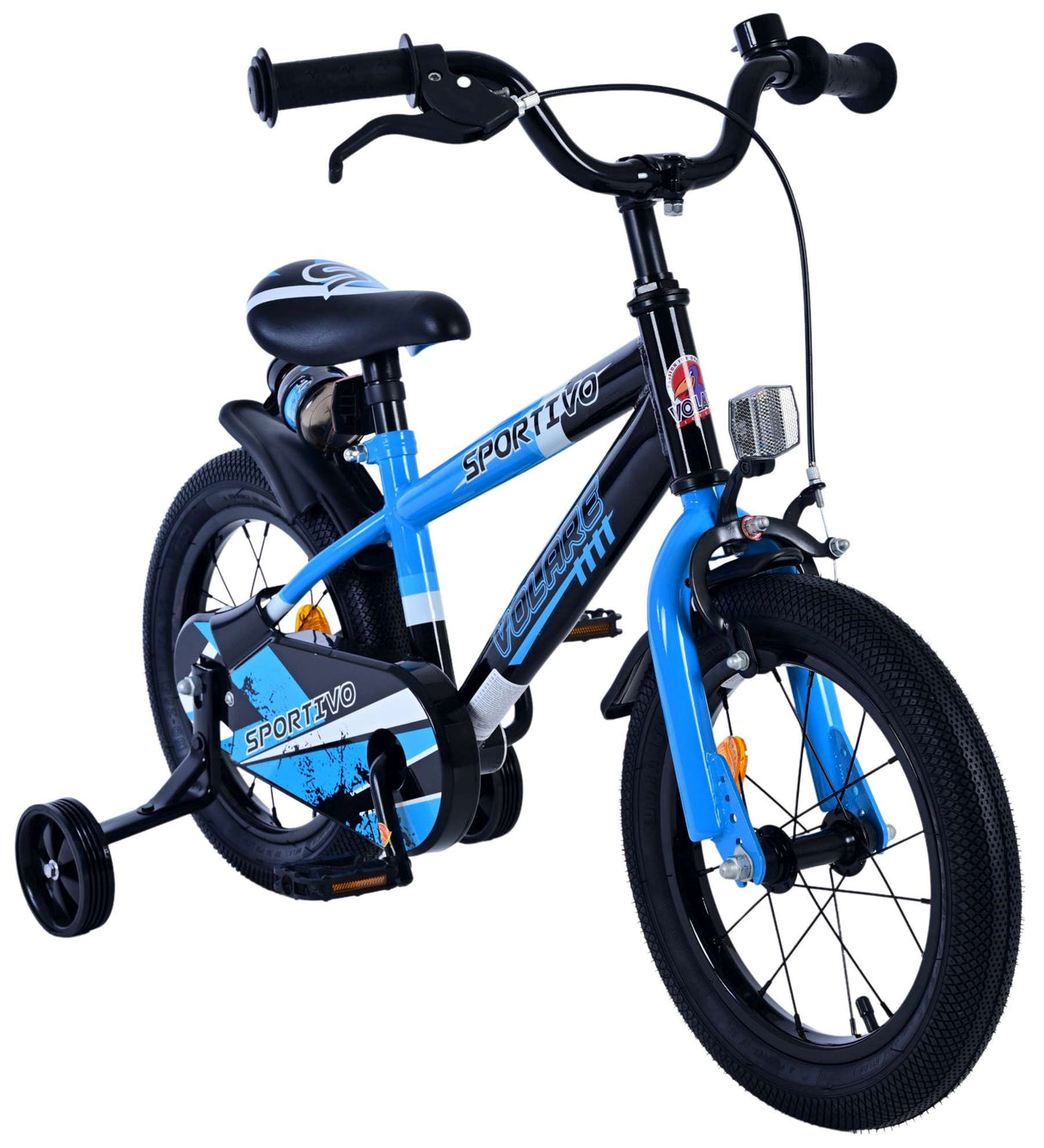 Volare Sportivo Children's Bicycle - Pojkar - 14 tum - Blue Black