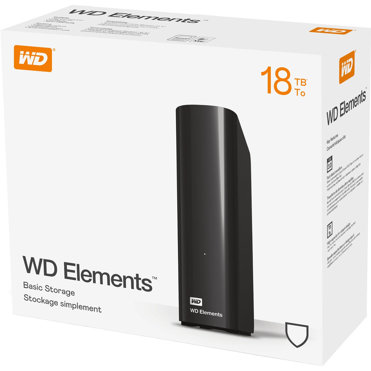 WD Elements Desktop, 18 TB