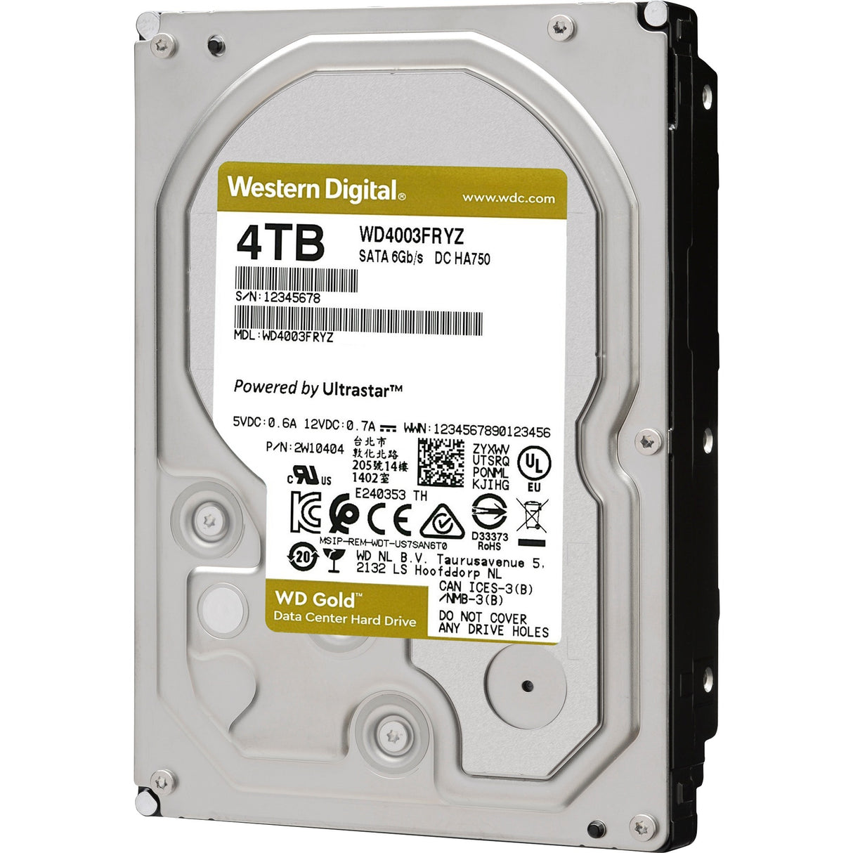 Wd guld, 4 tb
