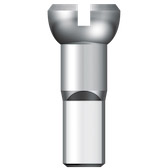 SAPIM SPAAK Nipple 13 Polyax 14 mm in ottone (100 °)